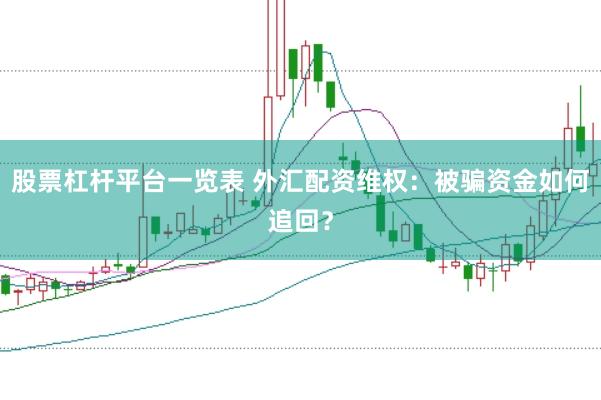 股票杠杆平台一览表 外汇配资维权：被骗资金如何追回？