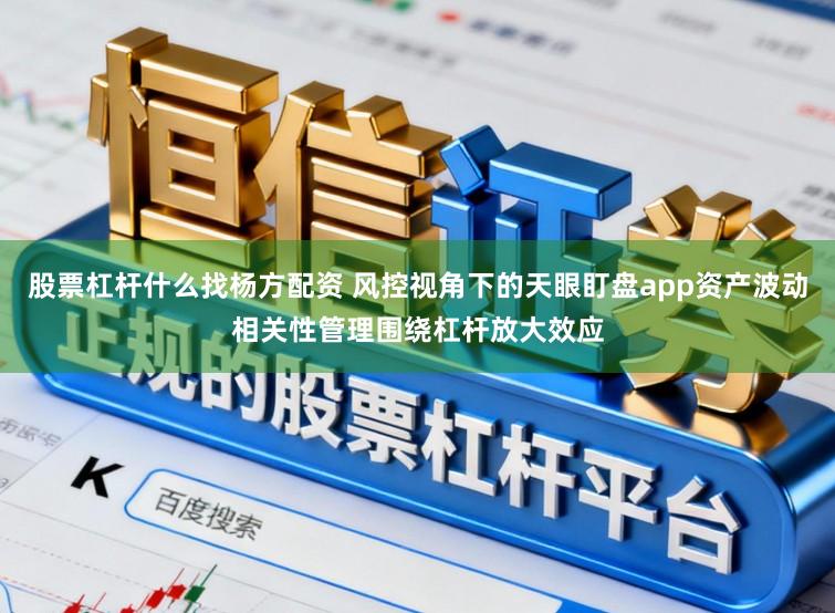 股票杠杆什么找杨方配资 风控视角下的天眼盯盘app资产波动相关性管理围绕杠杆放大效应