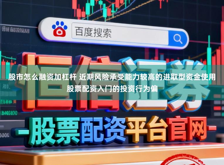 股市怎么融资加杠杆 近期风险承受能力较高的进取型资金使用股票配资入门的投资行为偏