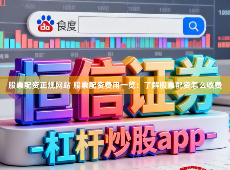 股票配资正规网站 股票配资费用一览：了解股票配资怎么收费