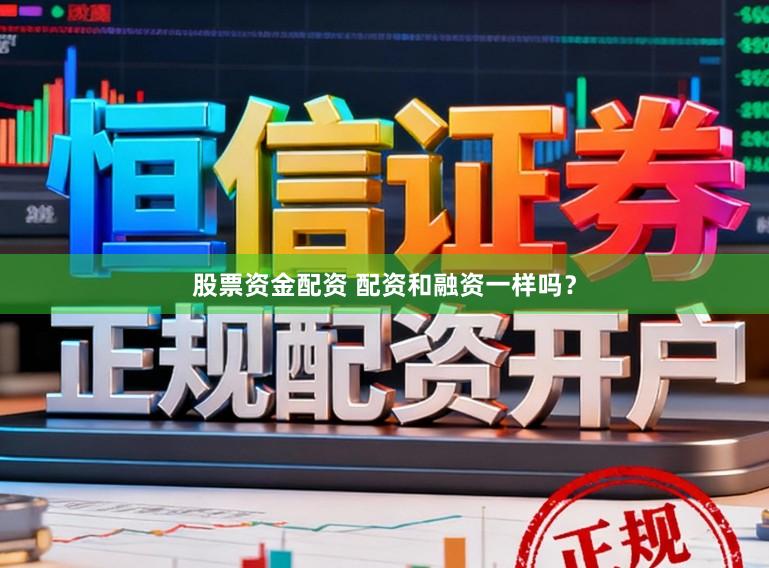 股票资金配资 配资和融资一样吗？
