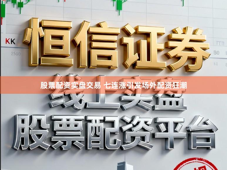 股票配资实盘交易 七连涨引发场外配资狂潮